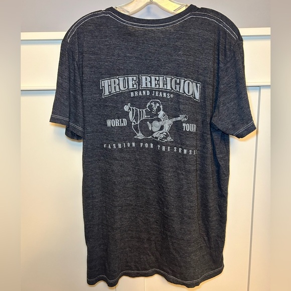 True Religion lightweight classic puff-print shirt - Picture 5 of 6